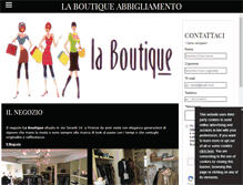 Tablet Screenshot of laboutique-abbigliamentodonnafirenze.com